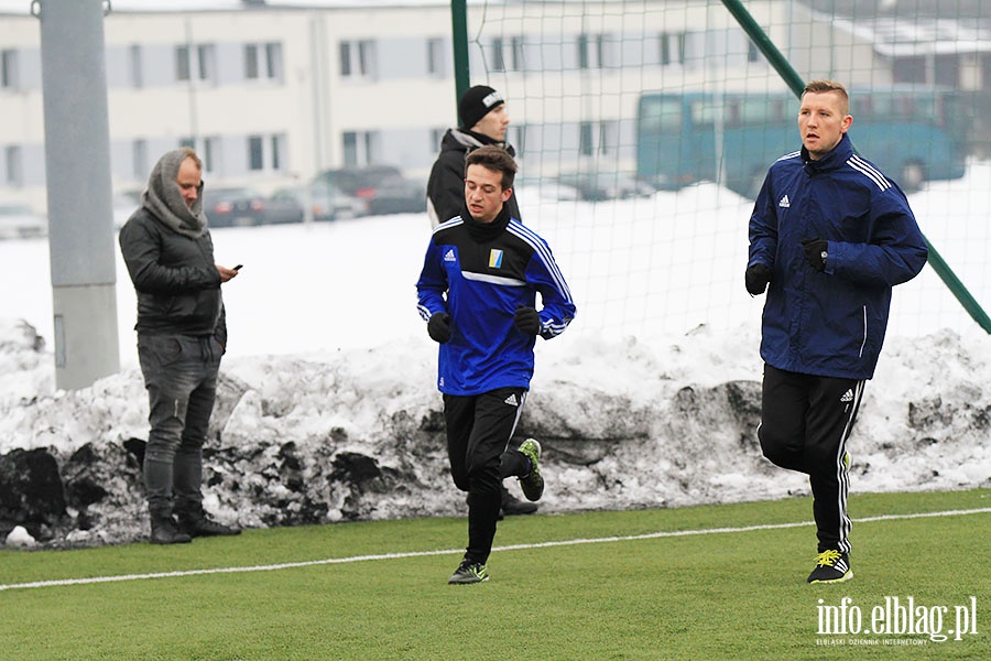 Olimpia Elblag sparing, fot. 13