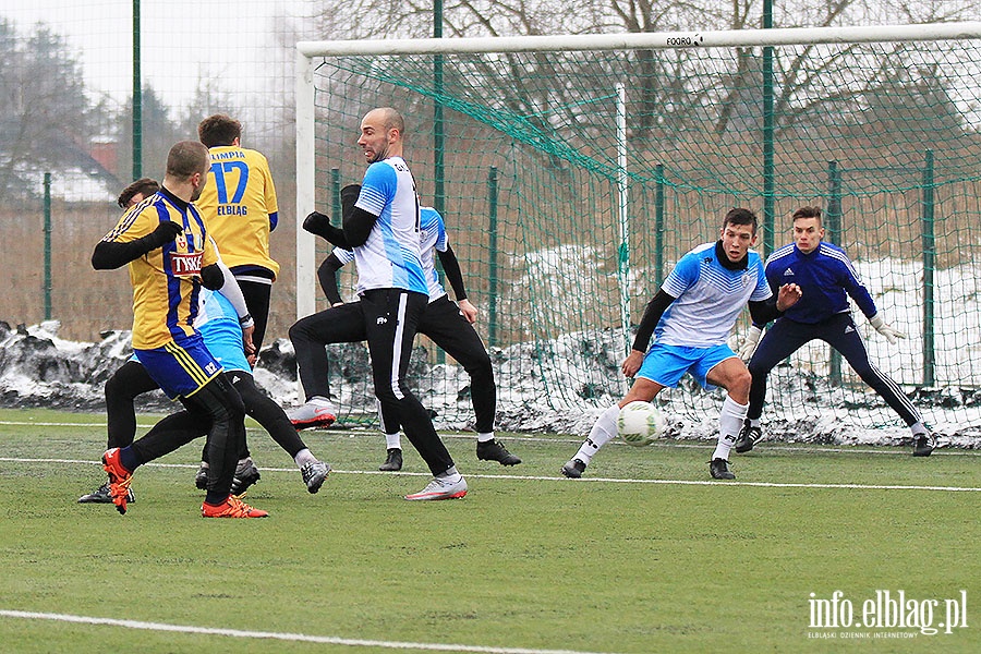 Olimpia Elblag sparing, fot. 17