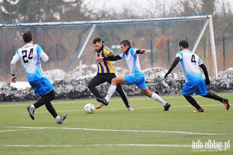 Olimpia Elblag sparing, fot. 18