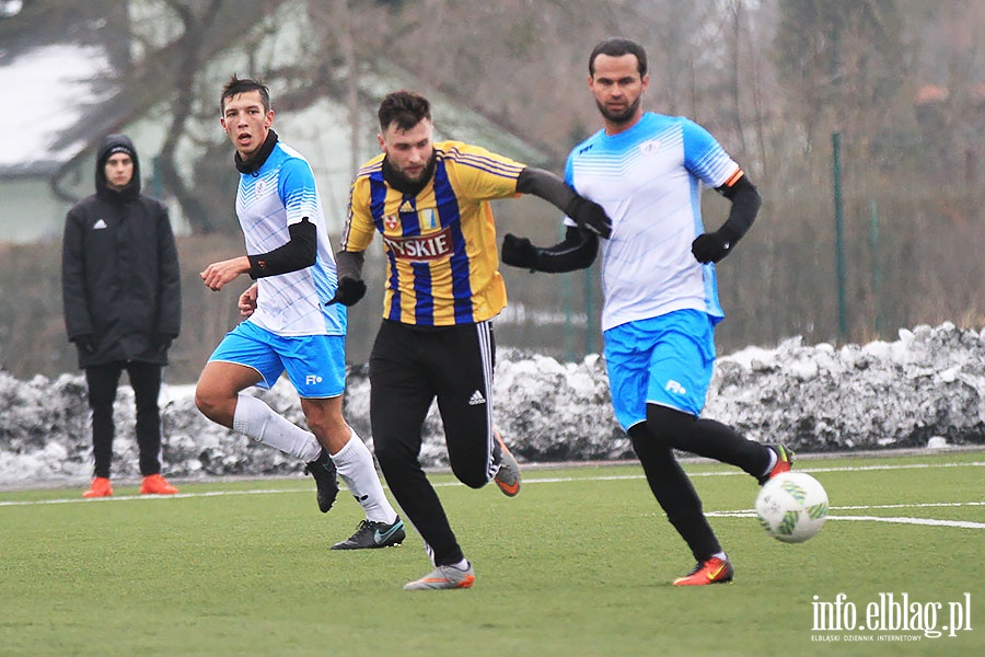 Olimpia Elblag sparing, fot. 19