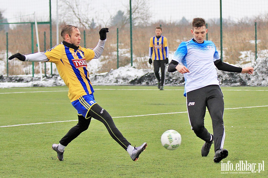 Olimpia Elblag sparing, fot. 23