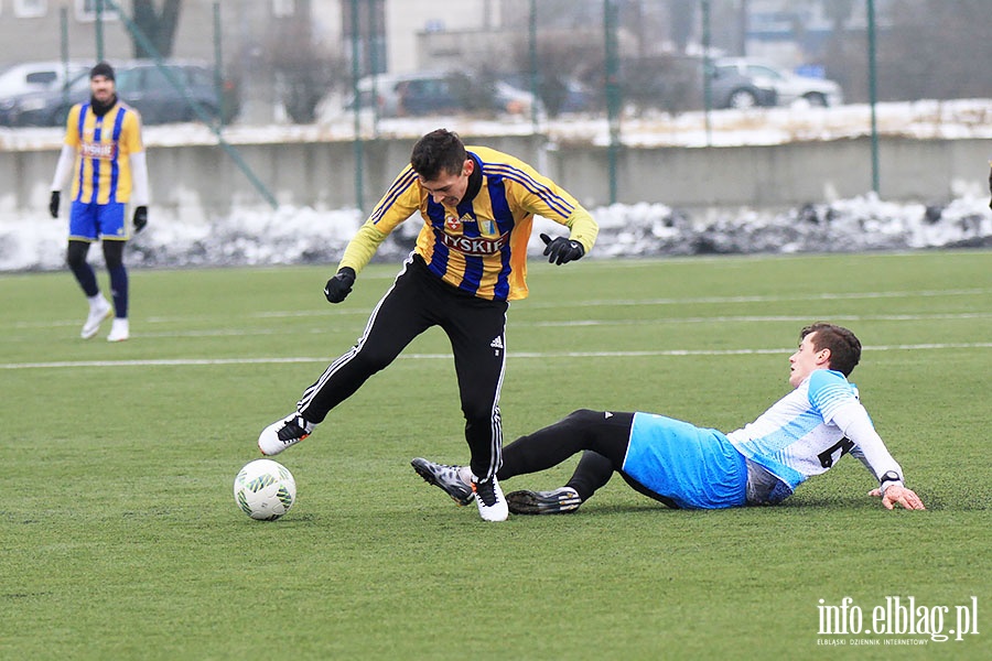 Olimpia Elblag sparing, fot. 28