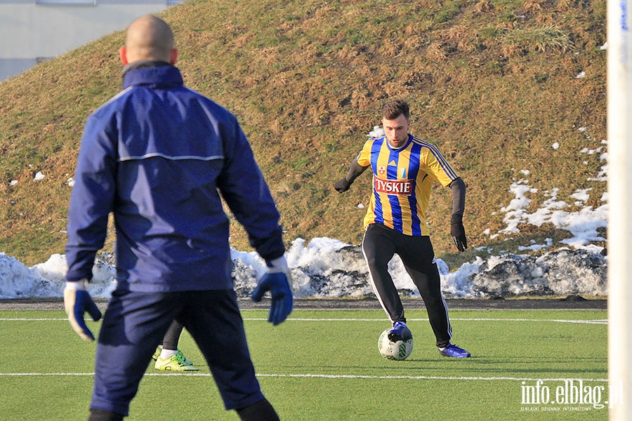 Olimpia Elblg - Batyk Gdynia sparing, fot. 2