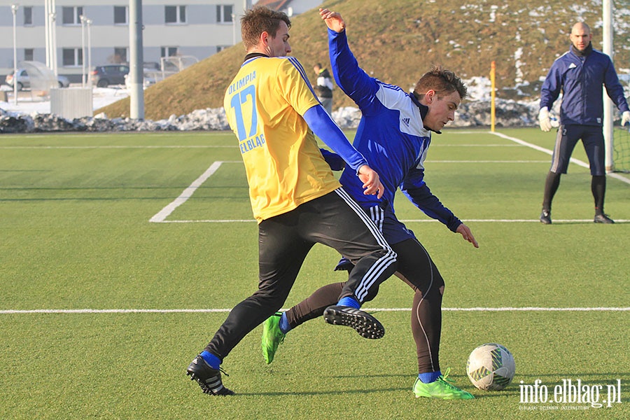 Olimpia Elblg - Batyk Gdynia sparing, fot. 5