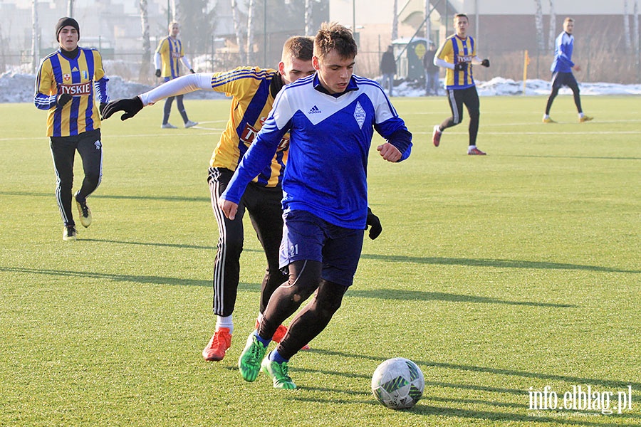 Olimpia Elblg - Batyk Gdynia sparing, fot. 6