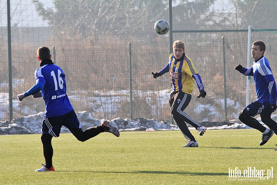 Olimpia Elblg - Batyk Gdynia sparing, fot. 7