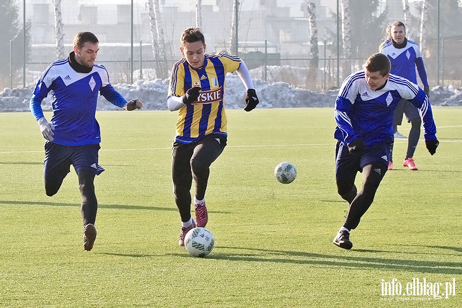 Olimpia Elblg - Batyk Gdynia sparing, fot. 8