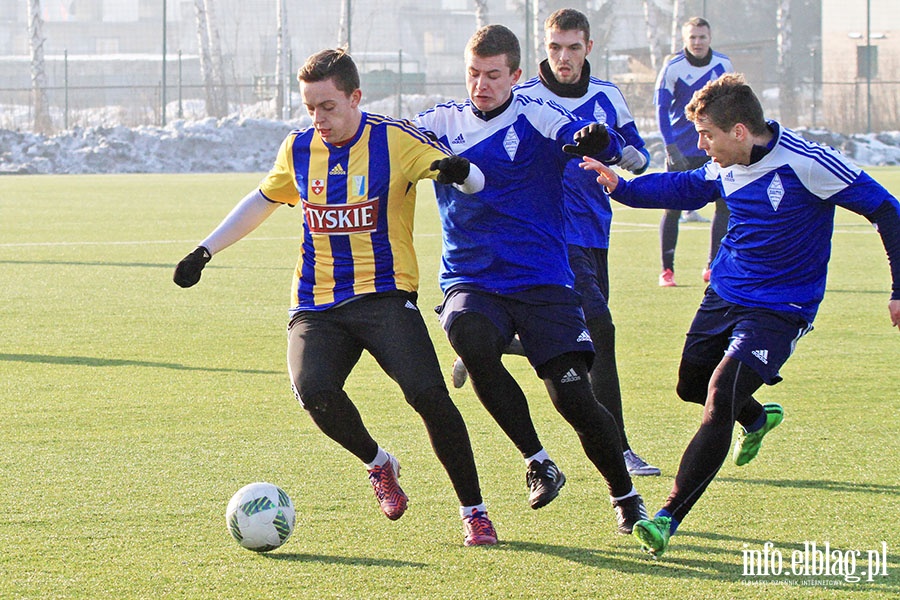 Olimpia Elblg - Batyk Gdynia sparing, fot. 9