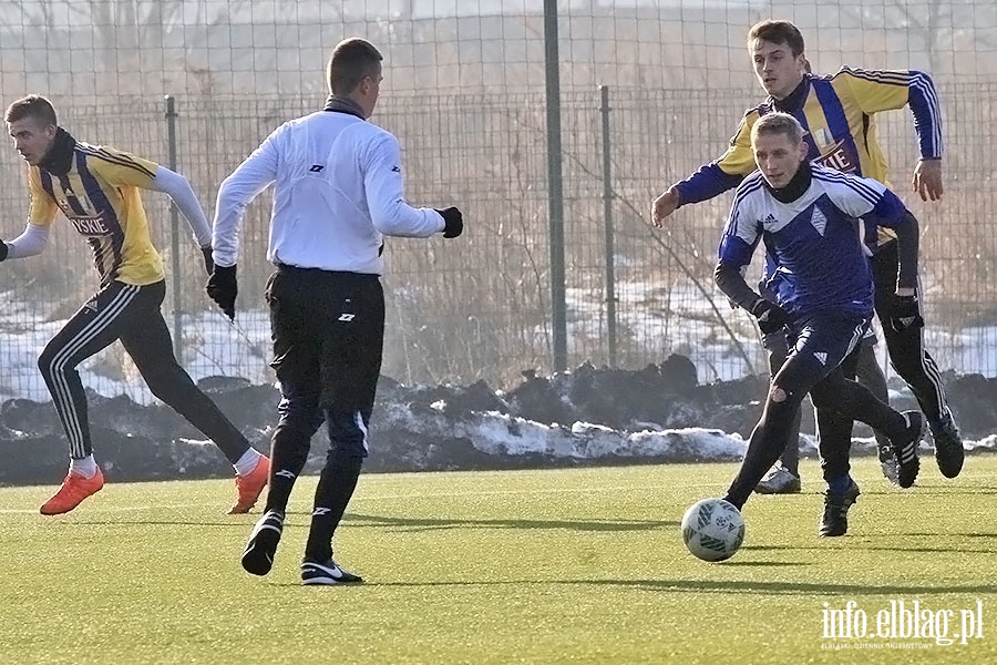 Olimpia Elblg - Batyk Gdynia sparing, fot. 12