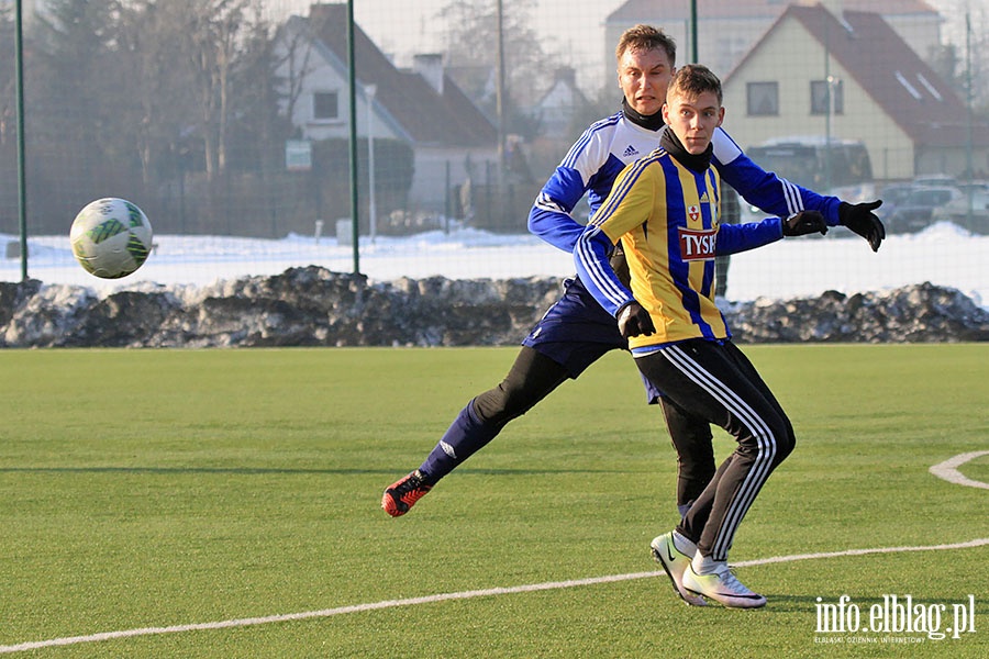 Olimpia Elblg - Batyk Gdynia sparing, fot. 13