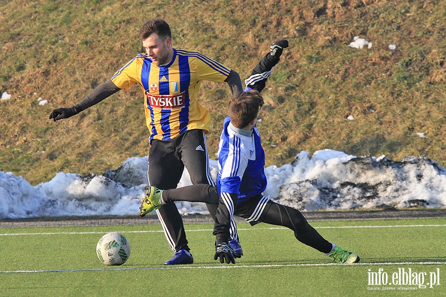 Olimpia Elbląg - Bałtyk Gdynia sparing, fot. 15