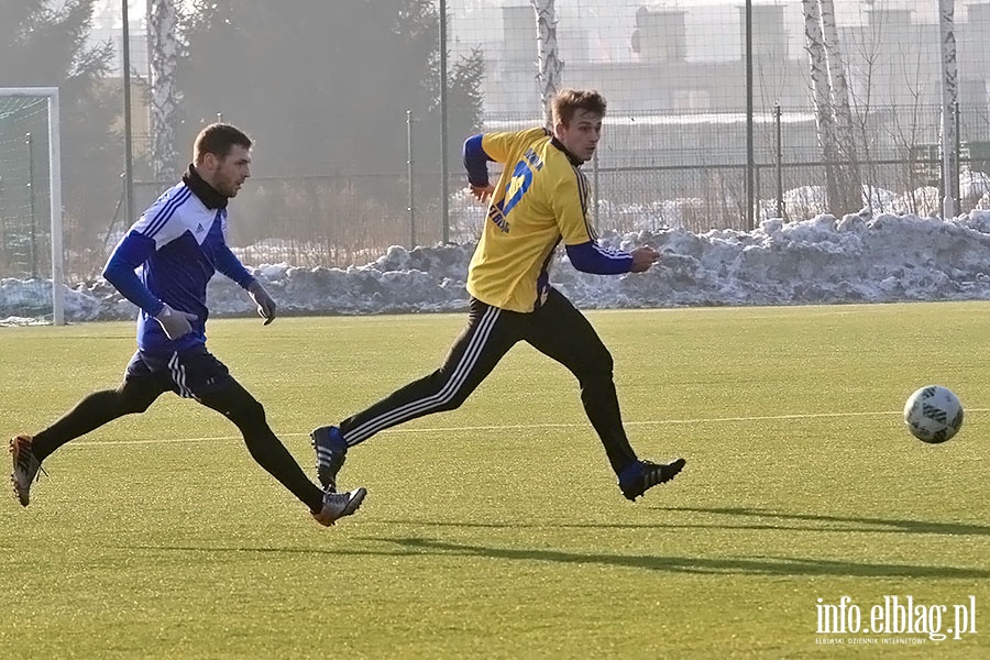 Olimpia Elblg - Batyk Gdynia sparing, fot. 17