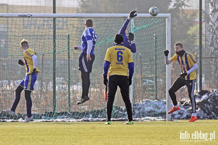 Olimpia Elblg - Batyk Gdynia sparing, fot. 21