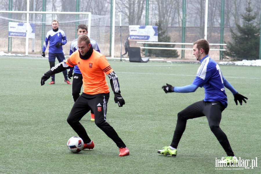 Sparing: Bałtyk Gdynia - Concordia Elbląg 0:3, fot. 3