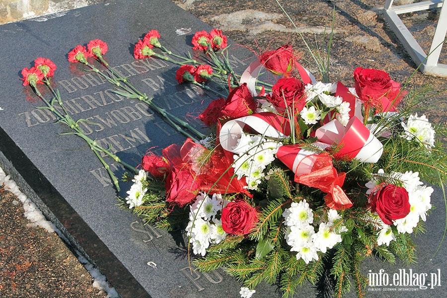 Zoenie kwiatw pod pomnikiem onierzy Armii Czerwonej, fot. 20