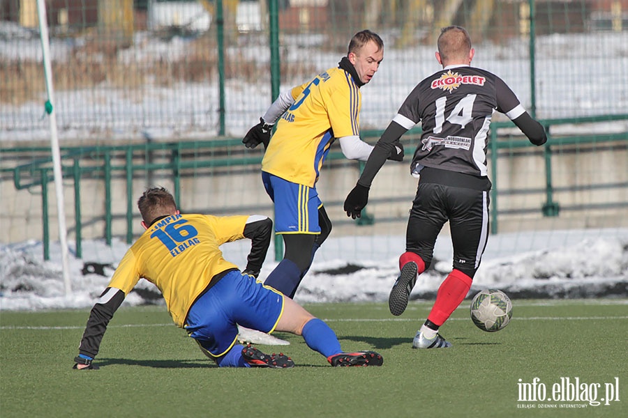 Olimpia Elblg - Huragan Morg sparing, fot. 3