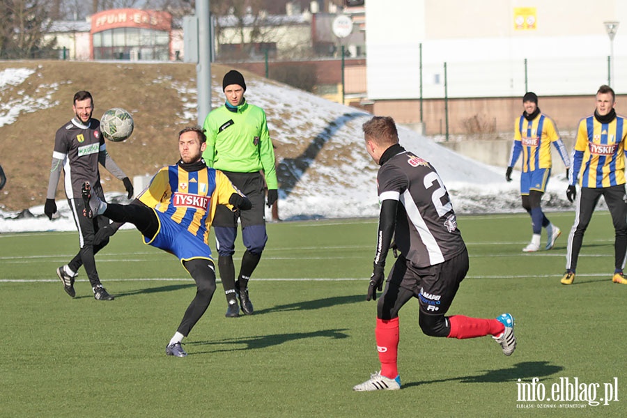 Olimpia Elblg - Huragan Morg sparing, fot. 7