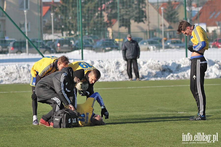 Olimpia Elblg - Huragan Morg sparing, fot. 8