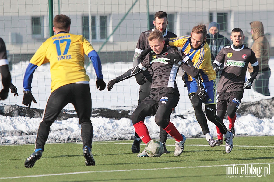 Olimpia Elblg - Huragan Morg sparing, fot. 14