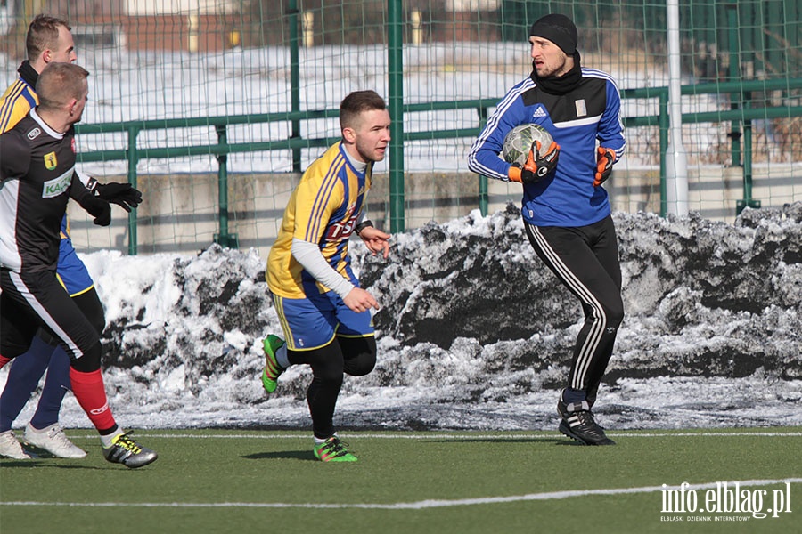 Olimpia Elblg - Huragan Morg sparing, fot. 16