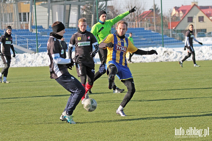 Olimpia Elblg - Huragan Morg sparing, fot. 18