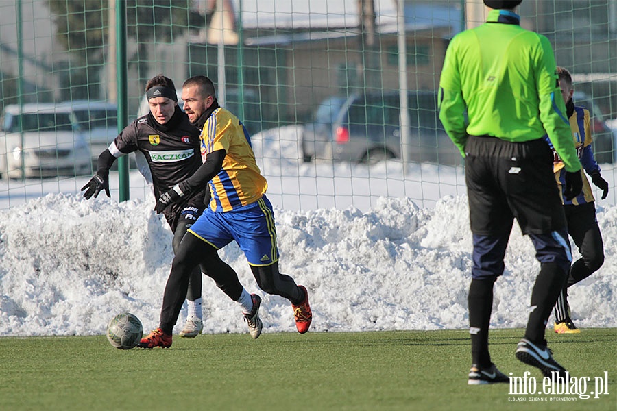 Olimpia Elblg - Huragan Morg sparing, fot. 19