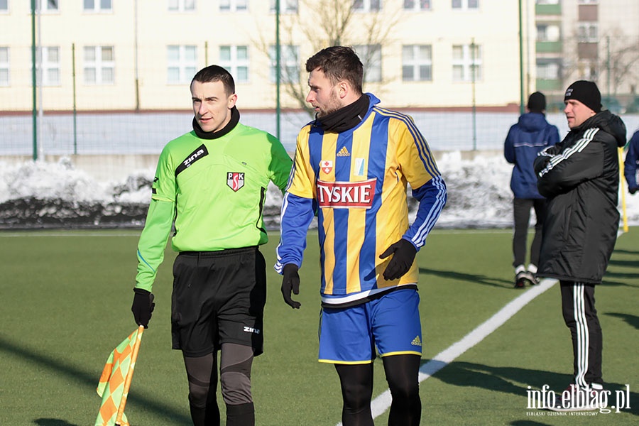 Olimpia Elblg - Huragan Morg sparing, fot. 22