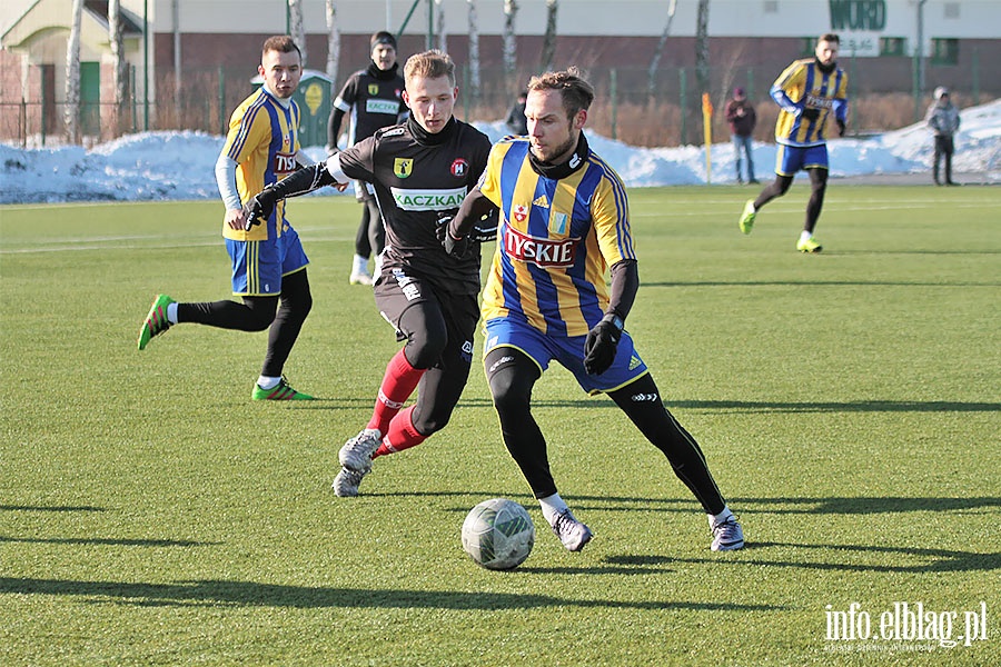 Olimpia Elblg - Huragan Morg sparing, fot. 26