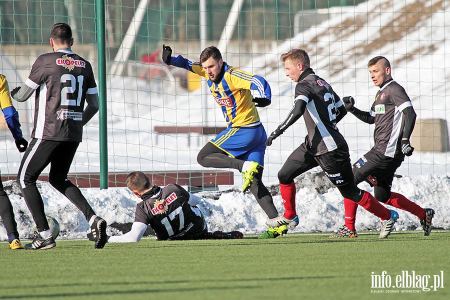 Olimpia Elblg - Huragan Morg sparing, fot. 28