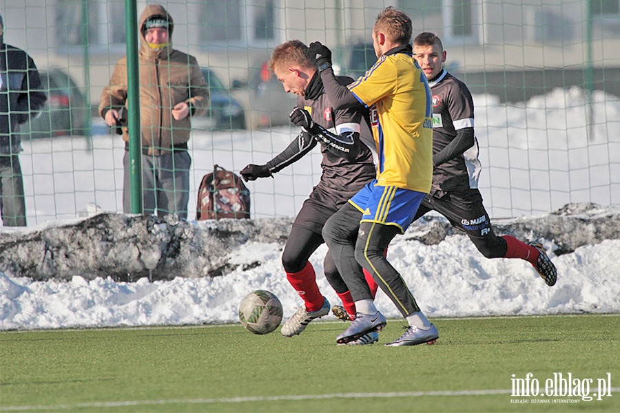 Olimpia Elblg - Huragan Morg sparing, fot. 29