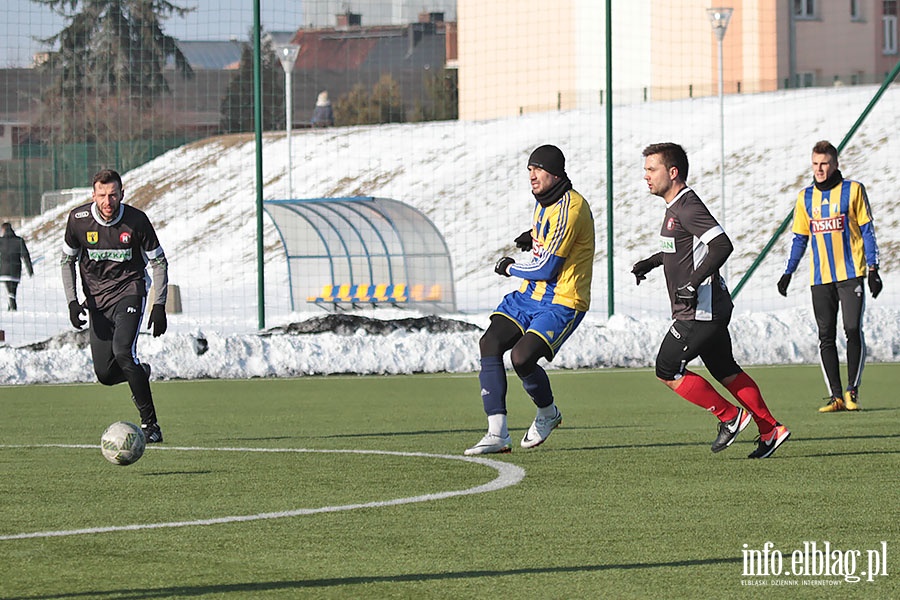 Olimpia Elblg - Huragan Morg sparing, fot. 30