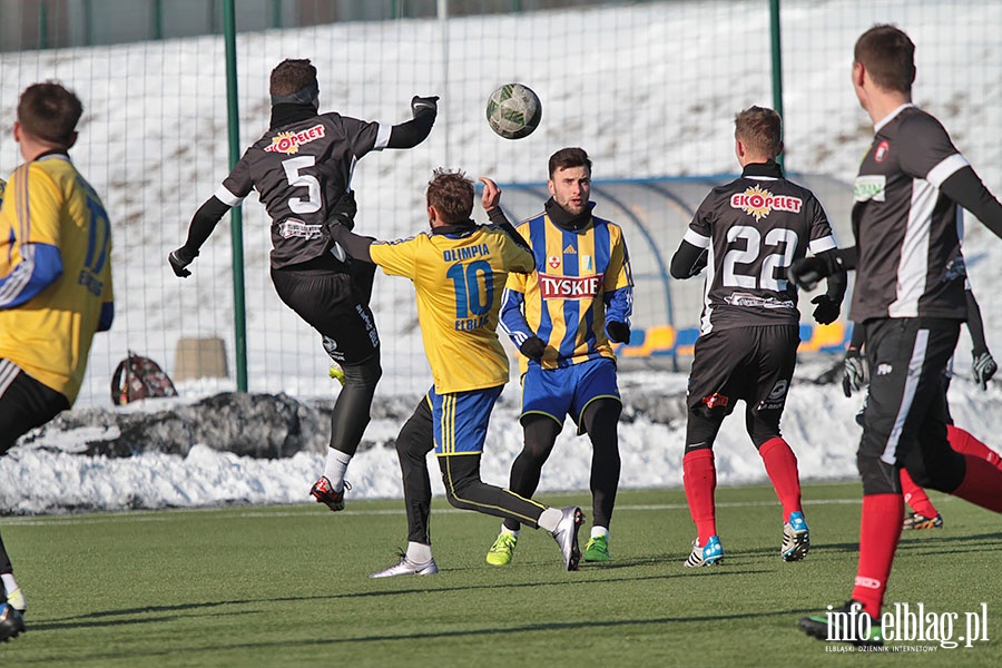 Olimpia Elblg - Huragan Morg sparing, fot. 36