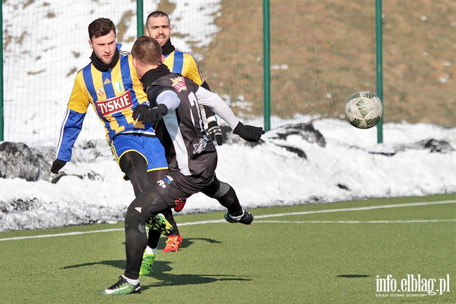 Olimpia Elblg - Huragan Morg sparing, fot. 39