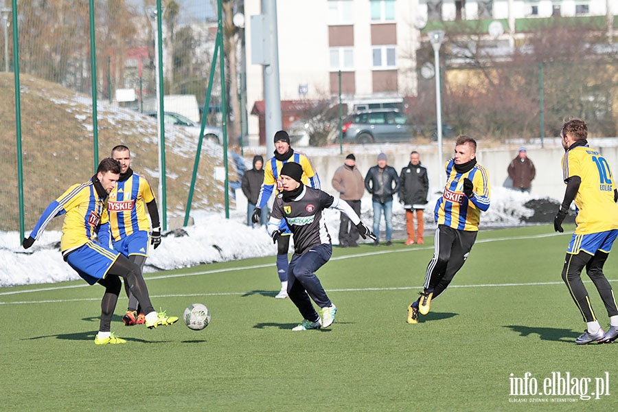 Olimpia Elblg - Huragan Morg sparing, fot. 41