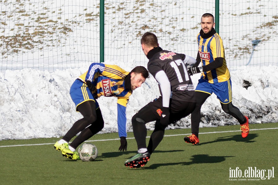 Olimpia Elblg - Huragan Morg sparing, fot. 42