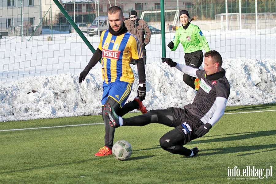 Olimpia Elblg - Huragan Morg sparing, fot. 43