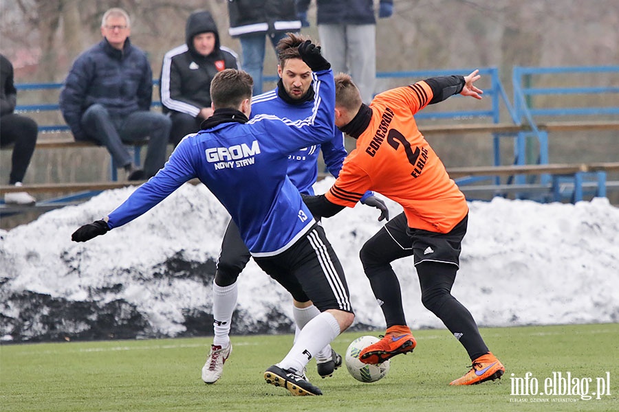 Concordia Elbląg-mecze sparingowe 18-02-2017, fot. 3