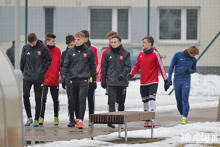 Concordia Elbląg-mecze sparingowe 18-02-2017, fot. 12