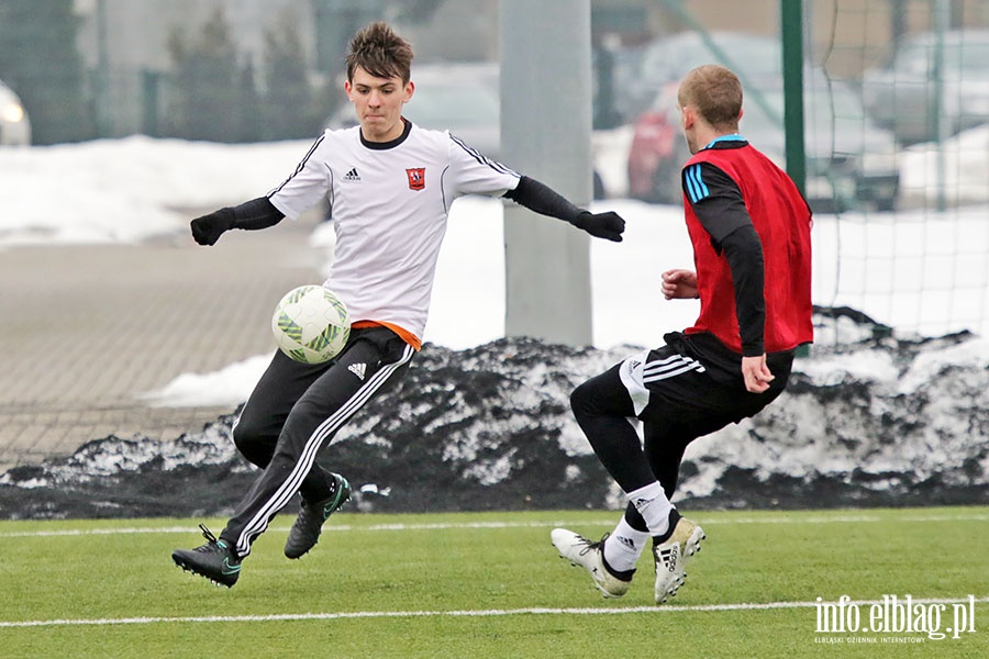 Concordia Elbląg-mecze sparingowe 18-02-2017, fot. 36