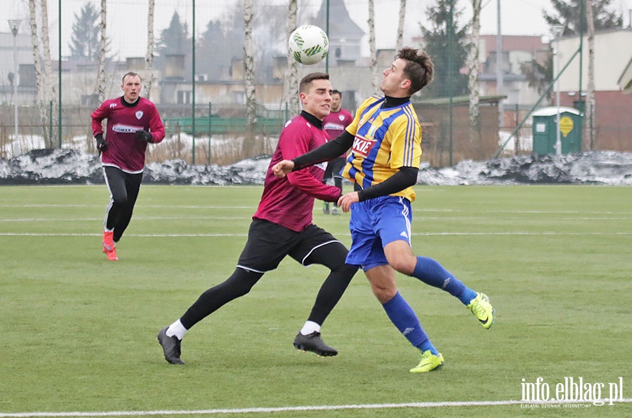 Olimpia Elblg - GKS Przodkowo sparing, fot. 11