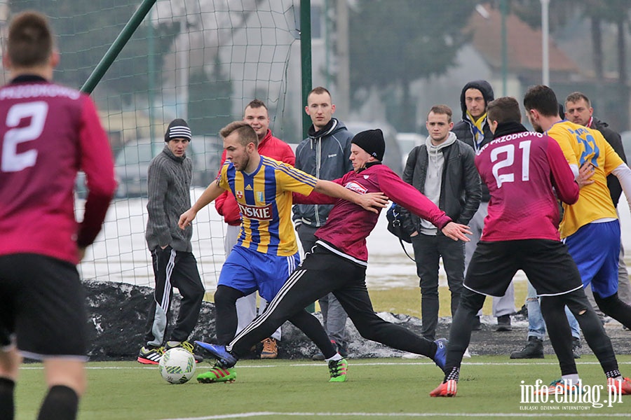 Olimpia Elblg - GKS Przodkowo sparing, fot. 15