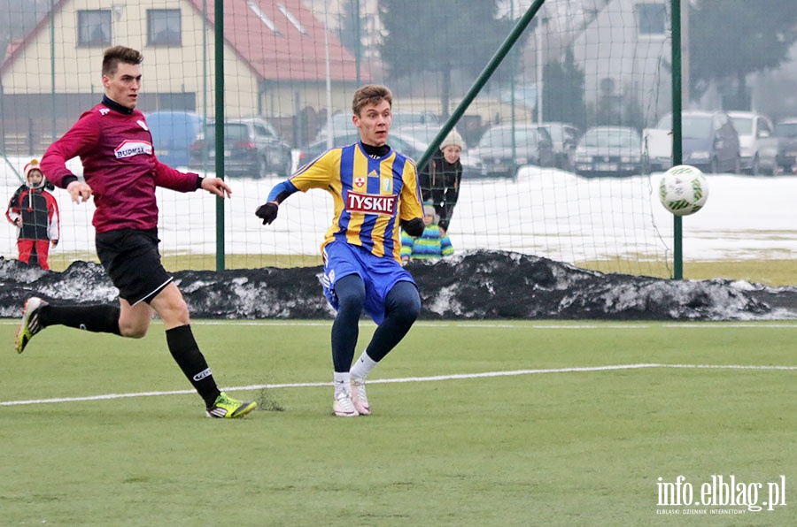Olimpia Elblg - GKS Przodkowo sparing, fot. 25