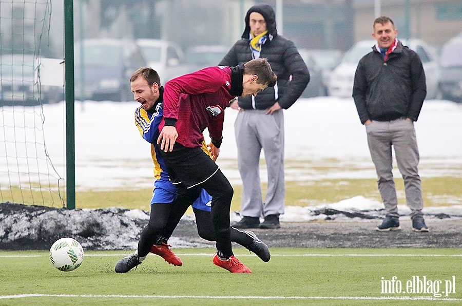 Olimpia Elblg - GKS Przodkowo sparing, fot. 26