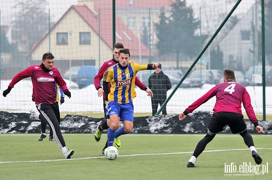 Olimpia Elblg - GKS Przodkowo sparing, fot. 31