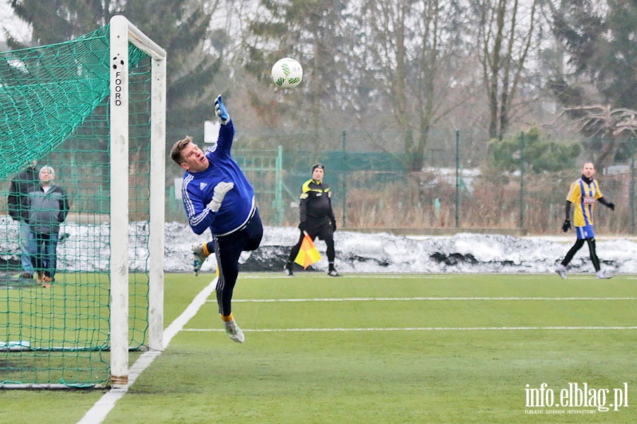 Olimpia Elblg - GKS Przodkowo sparing, fot. 35