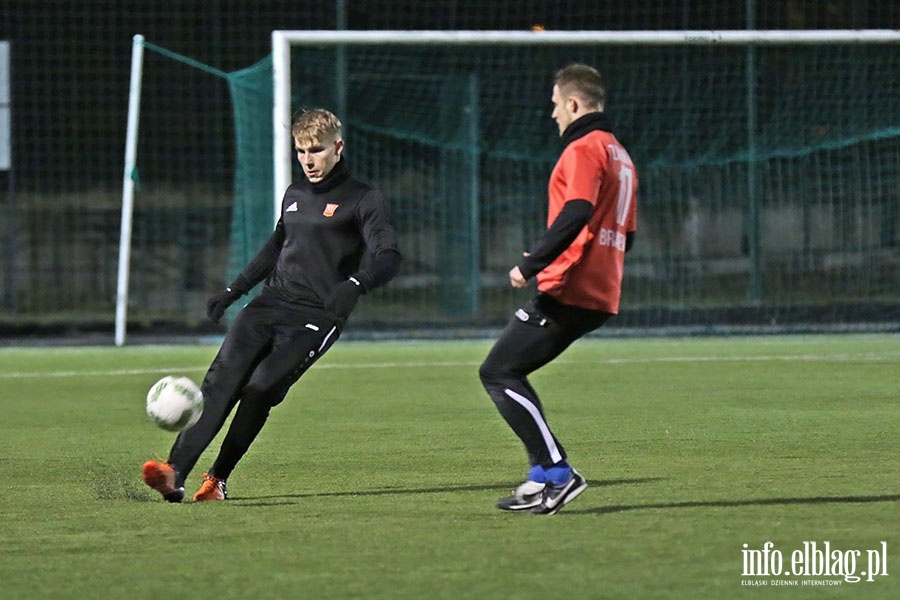 Concordia Elblag-Zatoka Braniewo sparing, fot. 4