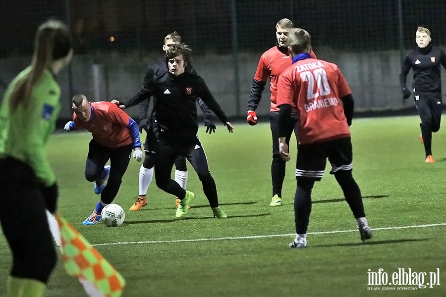 Concordia Elblag-Zatoka Braniewo sparing, fot. 8