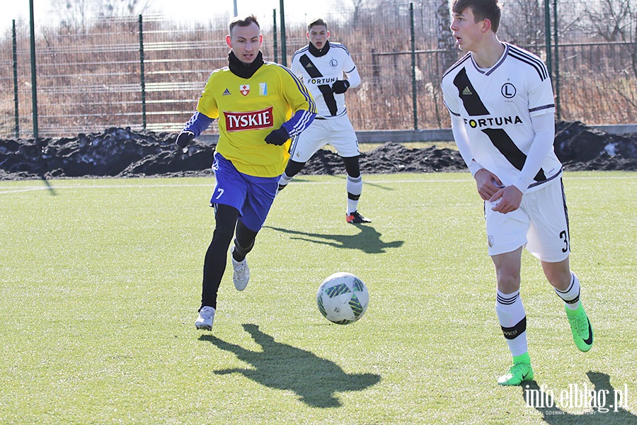 Olimpia Elblg - Legia Warszawa sparing, fot. 2