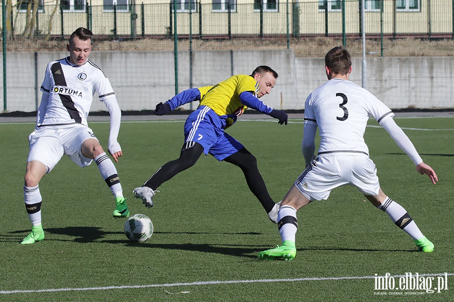 Olimpia Elblg - Legia Warszawa sparing, fot. 5