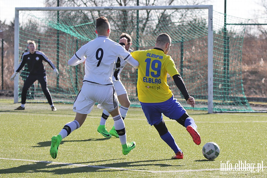 Olimpia Elblg - Legia Warszawa sparing, fot. 10